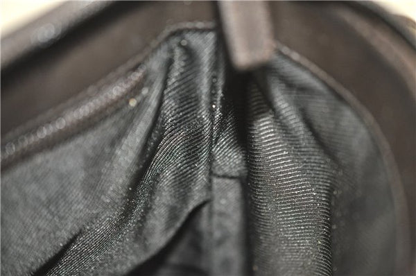 Authentic GUCCI Shoulder Cross Body Bag Purse Nylon Leather 92646 Beige 5643D