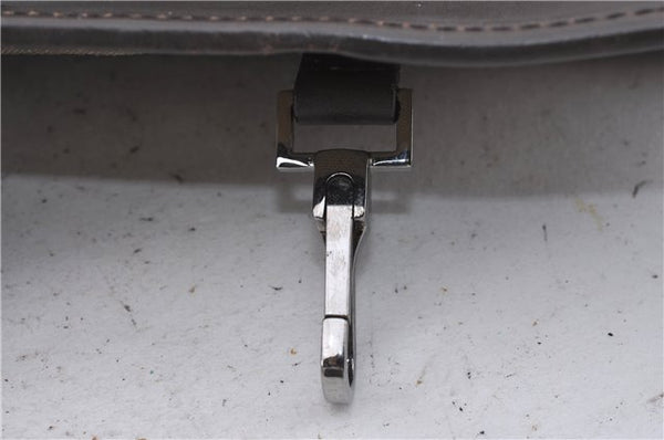 Authentic GUCCI Shoulder Cross Body Bag Purse Nylon Leather 92646 Beige 5643D