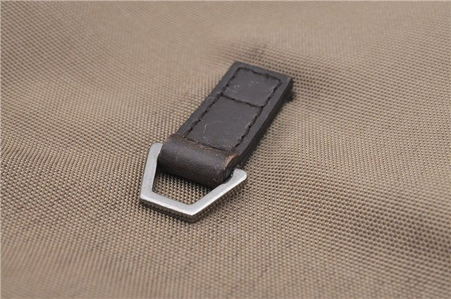 Authentic GUCCI Shoulder Cross Body Bag Purse Nylon Leather 92646 Beige 5643D