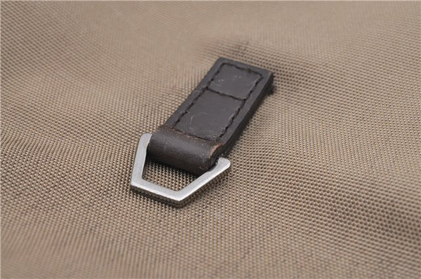 Authentic GUCCI Shoulder Cross Body Bag Purse Nylon Leather 92646 Beige 5643D