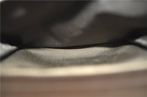 Authentic GUCCI Shoulder Cross Body Bag Purse Nylon Leather 92646 Beige 5643D