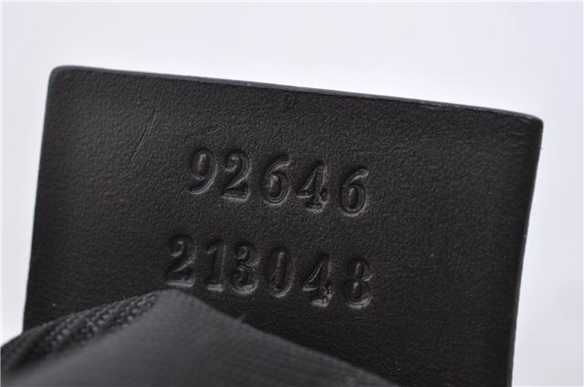 Authentic GUCCI Shoulder Cross Body Bag Purse Nylon Leather 92646 Beige 5643D