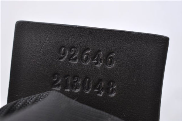 Authentic GUCCI Shoulder Cross Body Bag Purse Nylon Leather 92646 Beige 5643D