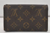 Auth Louis Vuitton Monogram Porte Monnaie Billets Tresor Wallet Old Model 5643I