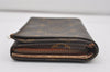 Auth Louis Vuitton Monogram Porte Monnaie Billets Tresor Wallet Old Model 5643I