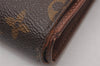 Auth Louis Vuitton Monogram Porte Tresor Etui Papier Wallet M61202 LV Junk 5644I