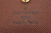 Auth Louis Vuitton Monogram Porte Tresor Etui Papier Wallet M61202 LV Junk 5644I