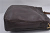 Authentic GUCCI Bamboo 2way Hand Shoulder Bag Leather Brown Junk 5645C