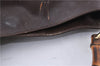 Authentic GUCCI Bamboo 2way Hand Shoulder Bag Leather Brown Junk 5645C