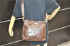 Authentic GUCCI Bamboo 2way Hand Shoulder Bag Leather Brown Junk 5645C