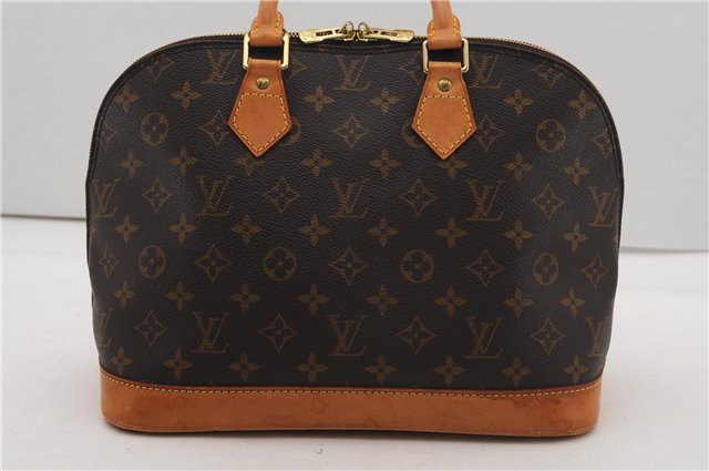 Authentic Louis Vuitton Monogram Alma Hand Bag Purse M51130 LV 5646F