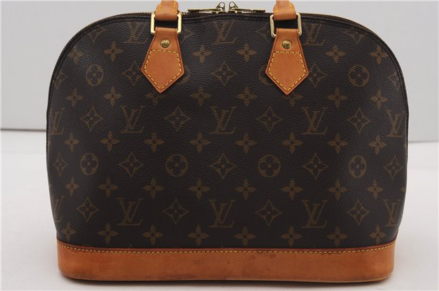 Authentic Louis Vuitton Monogram Alma Hand Bag Purse M51130 LV 5646F
