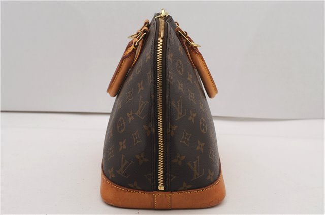 Authentic Louis Vuitton Monogram Alma Hand Bag Purse M51130 LV 5646F