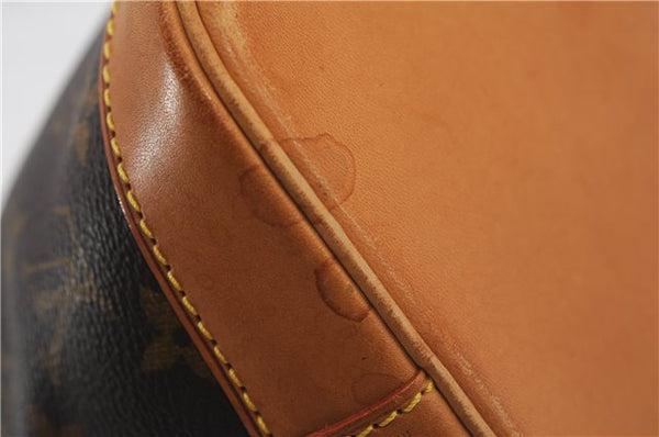 Authentic Louis Vuitton Monogram Alma Hand Bag Purse M51130 LV 5646F