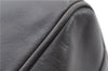 Authentic SAINT LAURENT Baby Duffle 2Way Shoulder Hand Bag Leather Gray 5648C