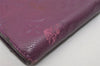 Auth Louis Vuitton Monogram Empreinte Portefeuille Curieuse Wallet Purple 5648I