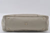 Authentic GUCCI Guccissima Princy Tote Bag GG Leather 177052 White 5651I