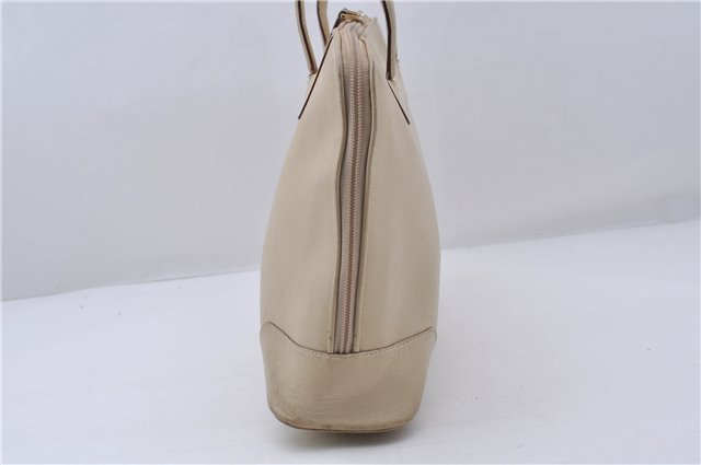 Authentic GUCCI Shoulder Hand Bag Purse Leather 0021122 Ivory 5655C