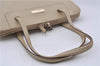 Authentic GUCCI Shoulder Hand Bag Purse Leather 0021122 Ivory 5655C