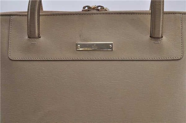 Authentic GUCCI Shoulder Hand Bag Purse Leather 0021122 Ivory 5655C