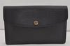 Authentic Louis Vuitton Epi Montaigne 27 Clutch Hand Bag Black M52652 LV 5656I