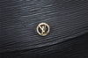 Authentic Louis Vuitton Epi Montaigne 27 Clutch Hand Bag Black M52652 LV 5656I