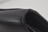 Authentic Louis Vuitton Epi Montaigne 27 Clutch Hand Bag Black M52652 LV 5656I