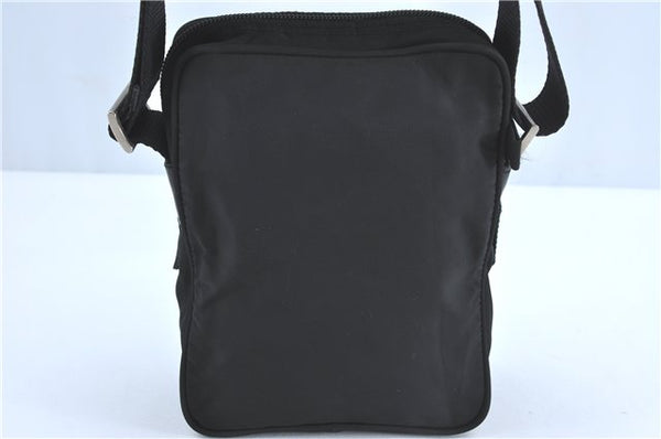 Authentic PRADA Nylon Tessuto Shoulder Cross Body Bag Purse Black 5657C