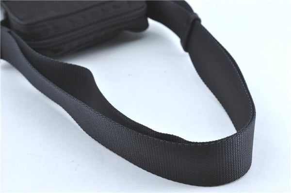 Authentic PRADA Nylon Tessuto Shoulder Cross Body Bag Purse Black 5657C