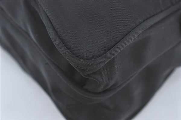 Authentic PRADA Nylon Tessuto Shoulder Cross Body Bag Purse Black 5657C