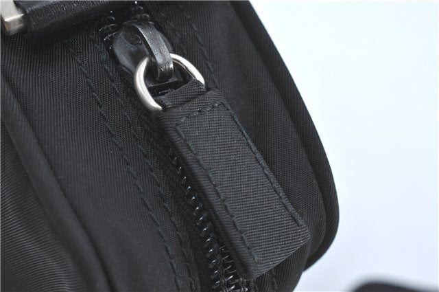 Authentic PRADA Nylon Tessuto Shoulder Cross Body Bag Purse Black 5657C