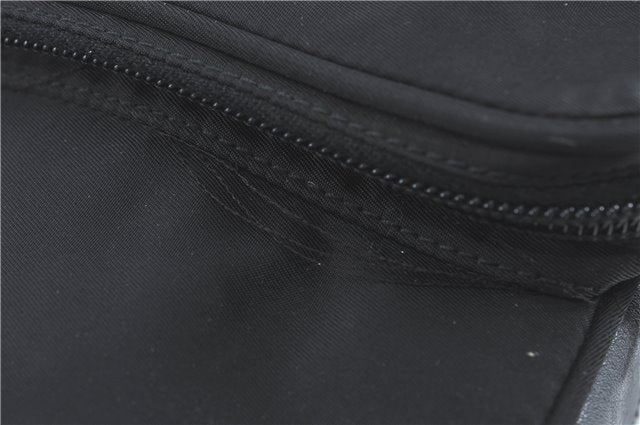 Authentic PRADA Nylon Tessuto Shoulder Cross Body Bag Purse Black 5657C