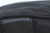 Authentic PRADA Nylon Tessuto Shoulder Cross Body Bag Purse Black 5657C