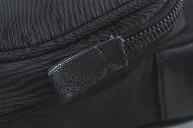 Authentic PRADA Nylon Tessuto Shoulder Cross Body Bag Purse Black 5657C