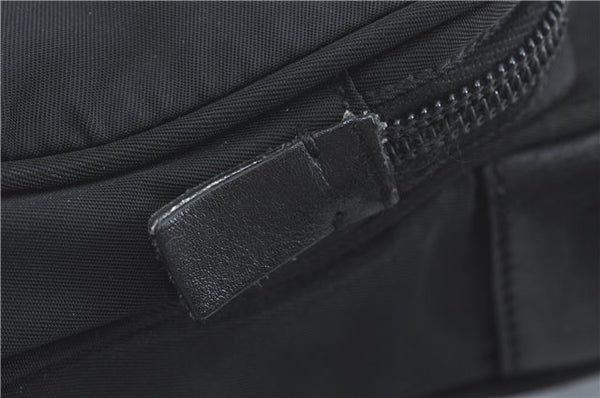 Authentic PRADA Nylon Tessuto Shoulder Cross Body Bag Purse Black 5657C