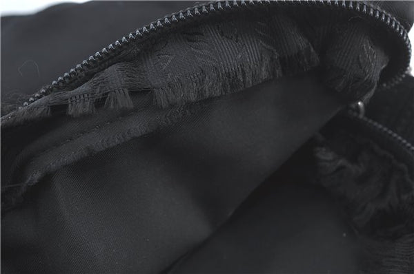 Authentic PRADA Nylon Tessuto Shoulder Cross Body Bag Purse Black 5657C