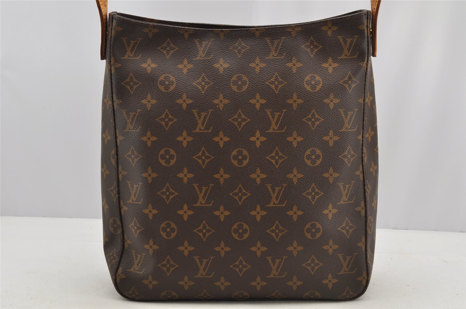 Authentic Louis Vuitton Monogram Looping GM Shoulder Bag M51145 LV 5657I