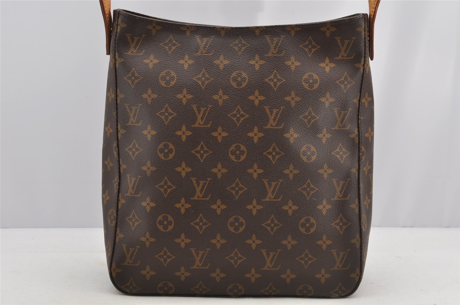 Authentic Louis Vuitton Monogram Looping GM Shoulder Bag M51145 LV 5657I