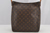 Authentic Louis Vuitton Monogram Looping GM Shoulder Bag M51145 LV 5657I