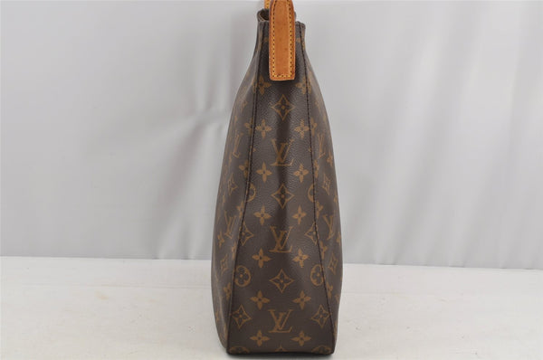 Authentic Louis Vuitton Monogram Looping GM Shoulder Bag M51145 LV 5657I