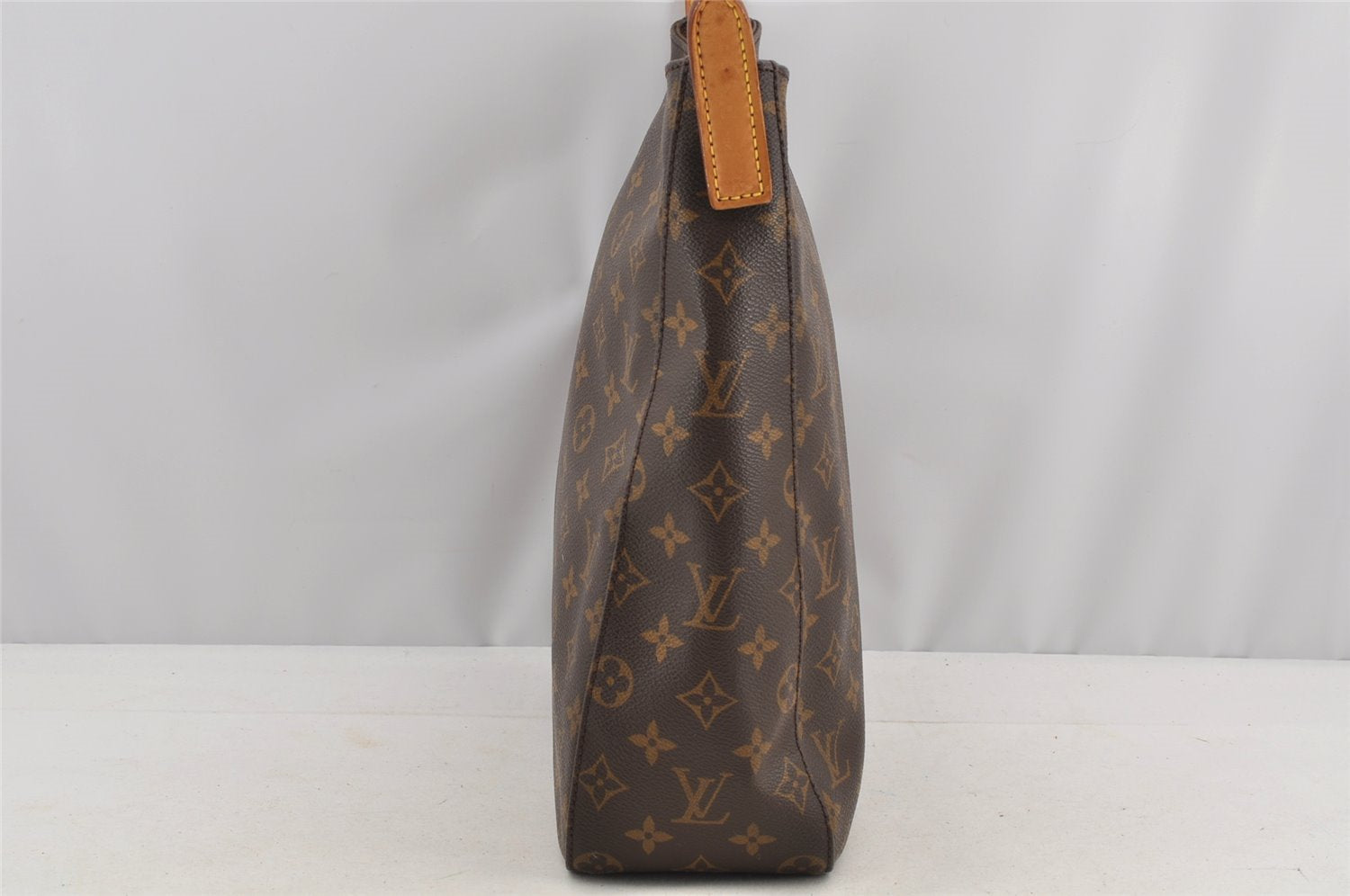 Authentic Louis Vuitton Monogram Looping GM Shoulder Bag M51145 LV 5657I