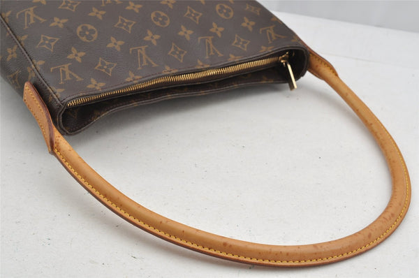 Authentic Louis Vuitton Monogram Looping GM Shoulder Bag M51145 LV 5657I