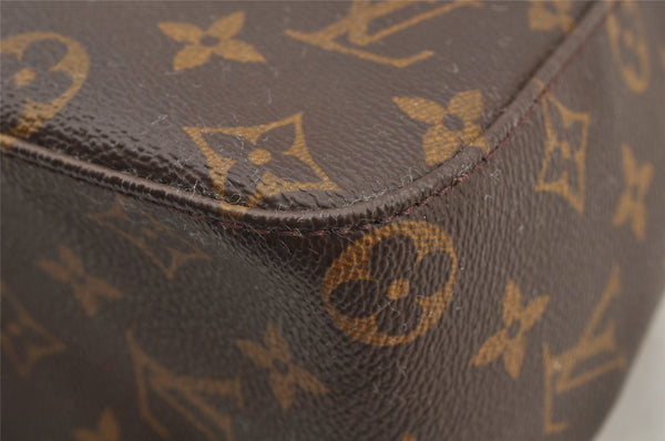 Authentic Louis Vuitton Monogram Looping GM Shoulder Bag M51145 LV 5657I