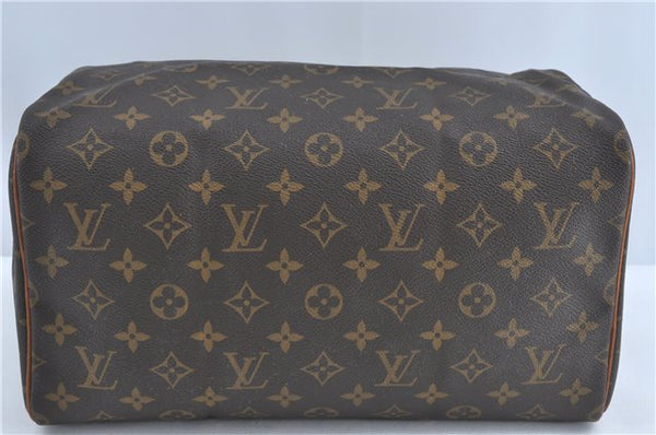 Authentic Louis Vuitton Monogram Speedy 30 Hand Boston Bag M41526 LV 5660B