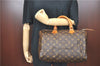 Authentic Louis Vuitton Monogram Speedy 30 Hand Boston Bag M41526 LV 5660B