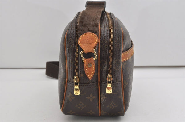 Authentic Louis Vuitton Monogram Reporter PM Shoulder Cross Bag M45254 LV 5660I