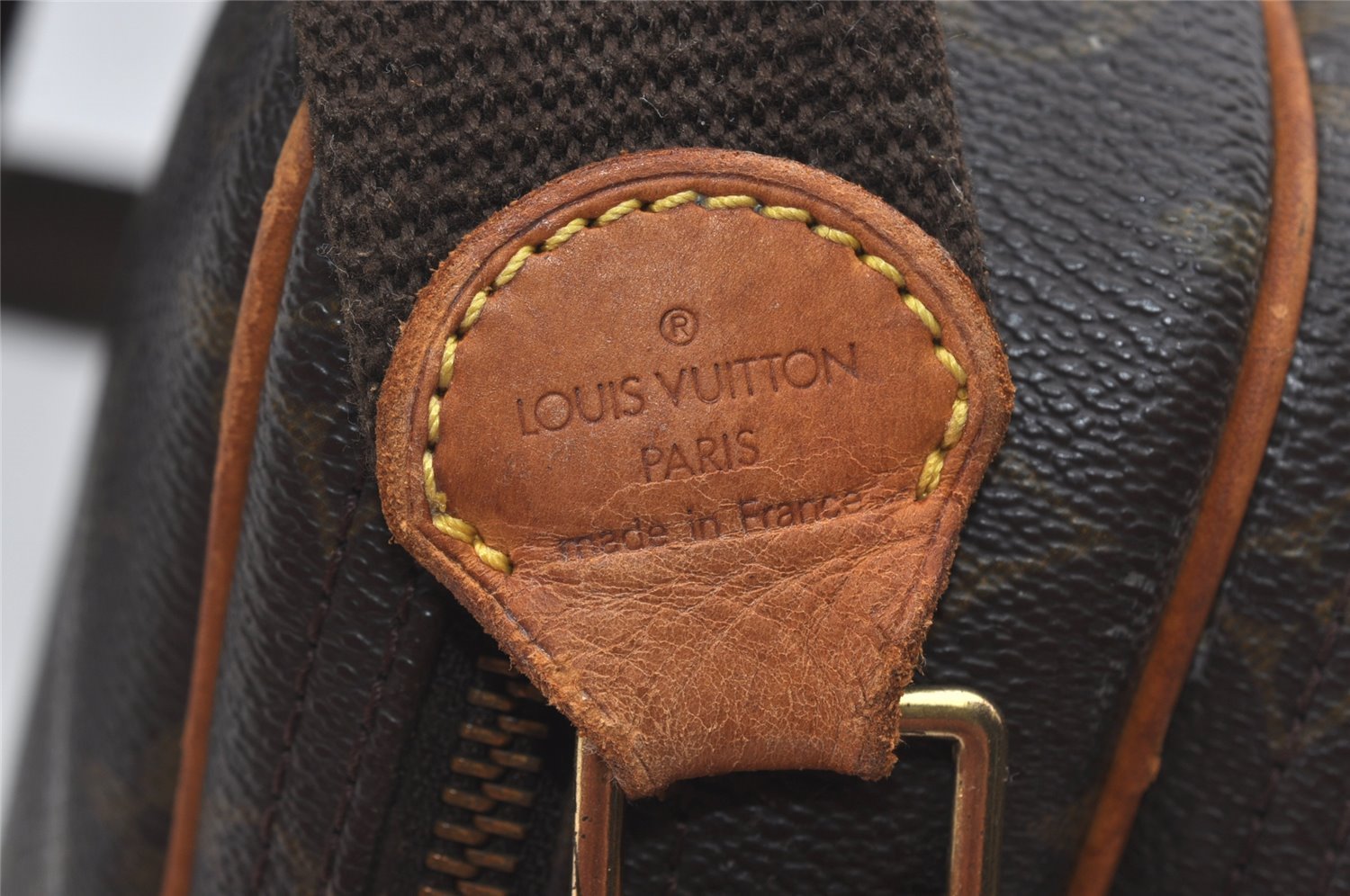 Authentic Louis Vuitton Monogram Reporter PM Shoulder Cross Bag M45254 LV 5660I