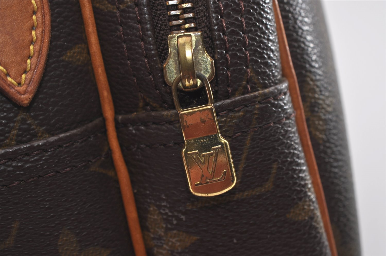 Authentic Louis Vuitton Monogram Reporter PM Shoulder Cross Bag M45254 LV 5660I