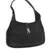 Authentic GUCCI Jackie Shoulder Hand Bag Purse Nylon Leather 0013306 Black 5661I
