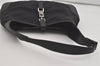 Authentic GUCCI Jackie Shoulder Hand Bag Purse Nylon Leather 0013306 Black 5661I